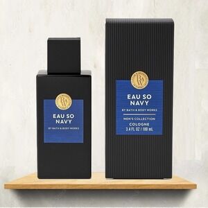 Bath & Body Works Eau So Navy Men's Collection Cologne 3.4fl.oz./100ml Full Size